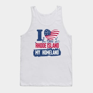 Rhode Island my homeland Tank Top